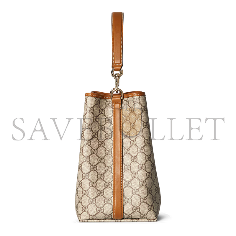 G*u*i gg emblem medium bucket bag 815103 (25*25*15.5cm)